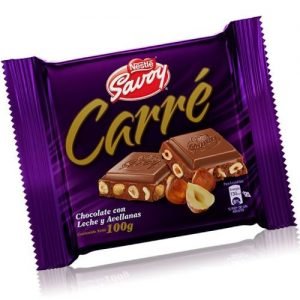 Chocolate Carré<br>Unidad 25g