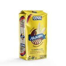 Harina Maíz Blanca Goya.<br>Empaque 1kg