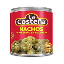 Jalapeños nachos <br>220GR "La Costeña" <br>