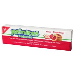 Galletas Reinitas<br>Sabor Fresa 150 gr